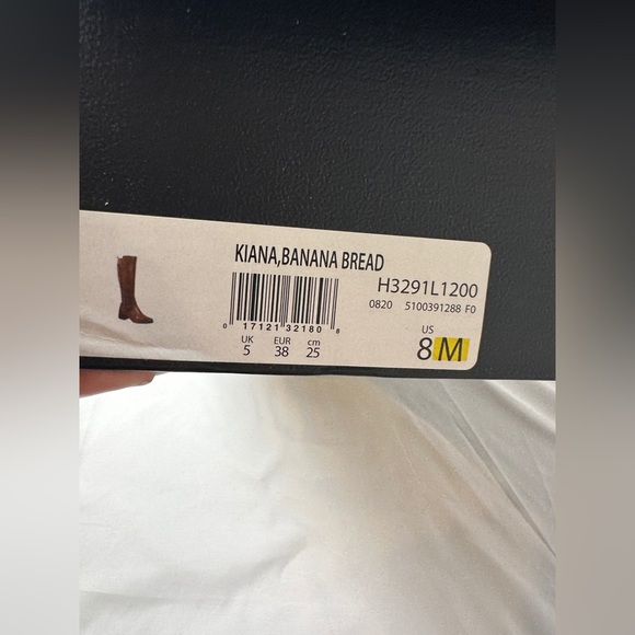 Naturalizer Kiana High Knee Boots Banana Bread Size 8 - Picture 12 of 12